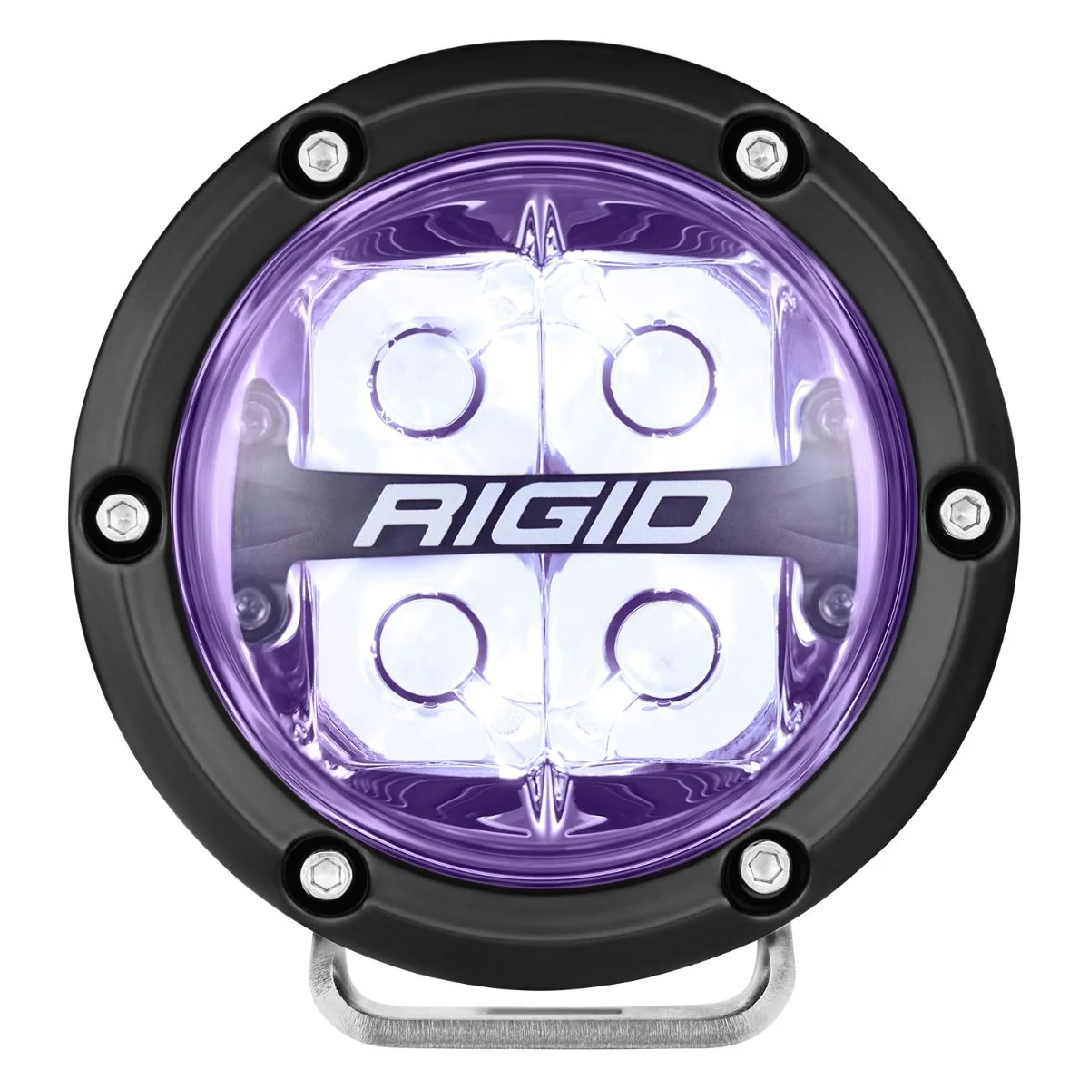 360-Series 4 Inch Off-Road Lamp Spot Beam RGBW Backlight Set of 2 Rigid Industries - Image 5