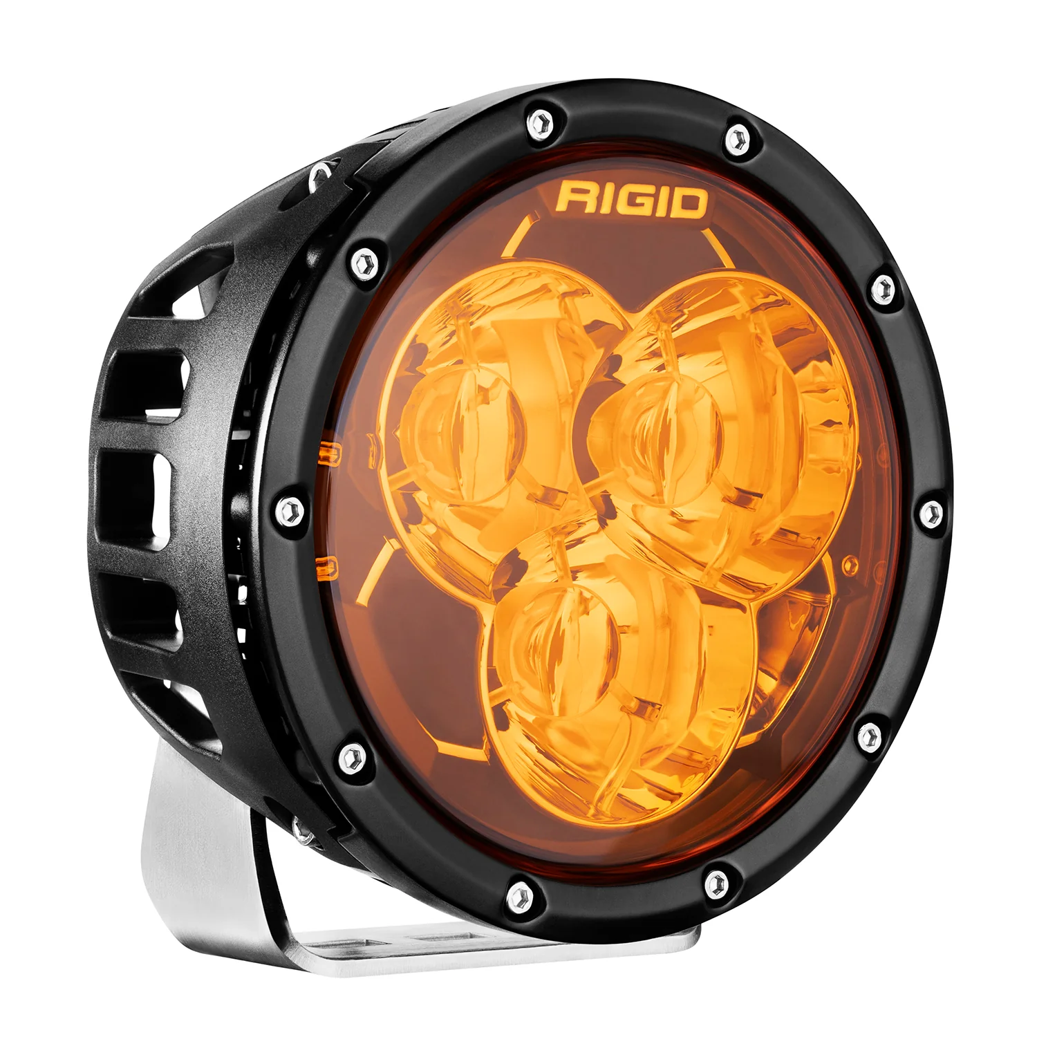 360-Series 6-Inch Laser Amber PRO with Precision Spot Optics and Amber Backlight RIGID Industries