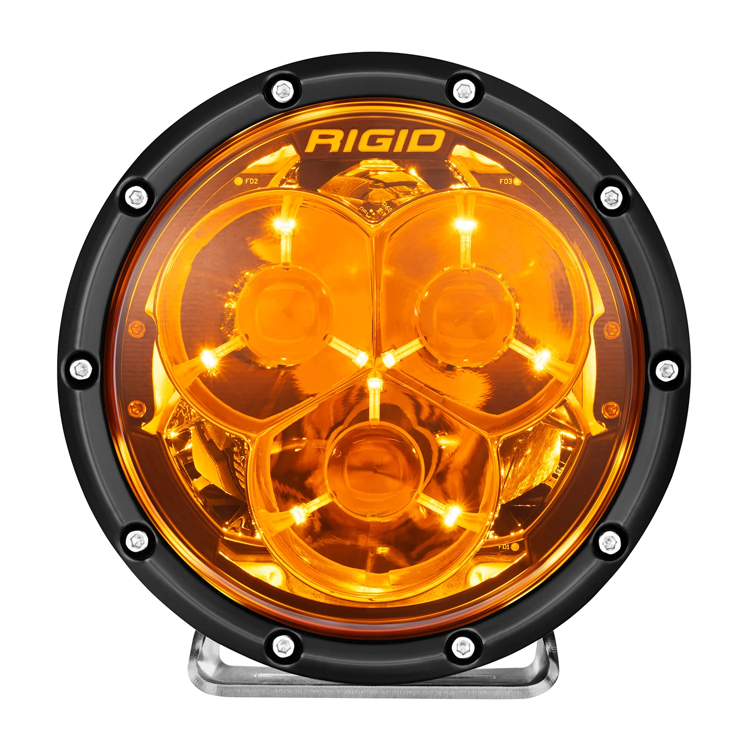 360-Series 6-Inch Laser Amber PRO with Precision Spot Optics and Amber Backlight RIGID Industries - Image 2