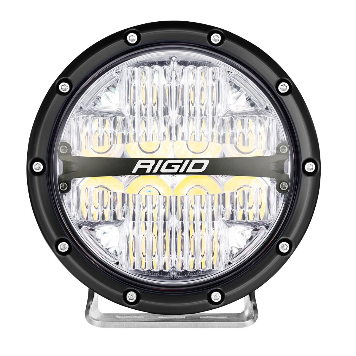 360-Series 6-Inch Off-Road Lamp Drive Beam RGBW Backlight Set of 2 Rigid Industries - Image 6
