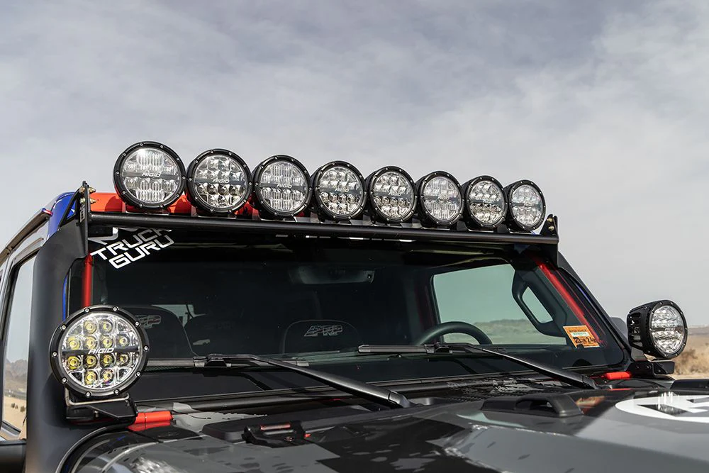 360-Series 6-Inch Off-Road Lamp Drive Beam RGBW Backlight Set of 2 Rigid Industries - Image 9