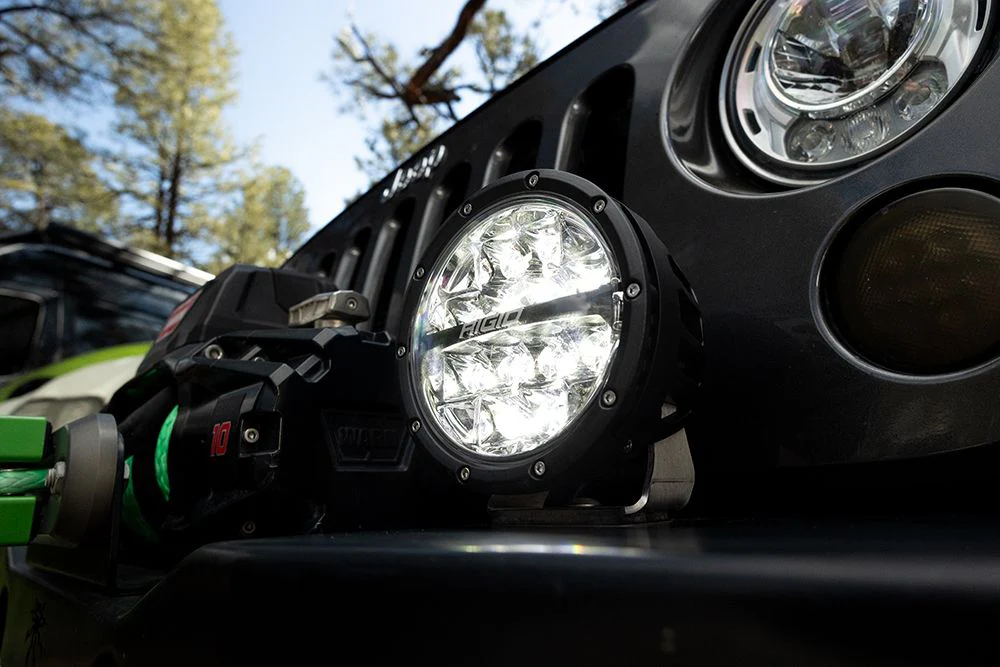 360-Series 6 Inch Off-Road Lamp Spot Beam RGBW Backlight Set of 2 Rigid Industries - Image 10