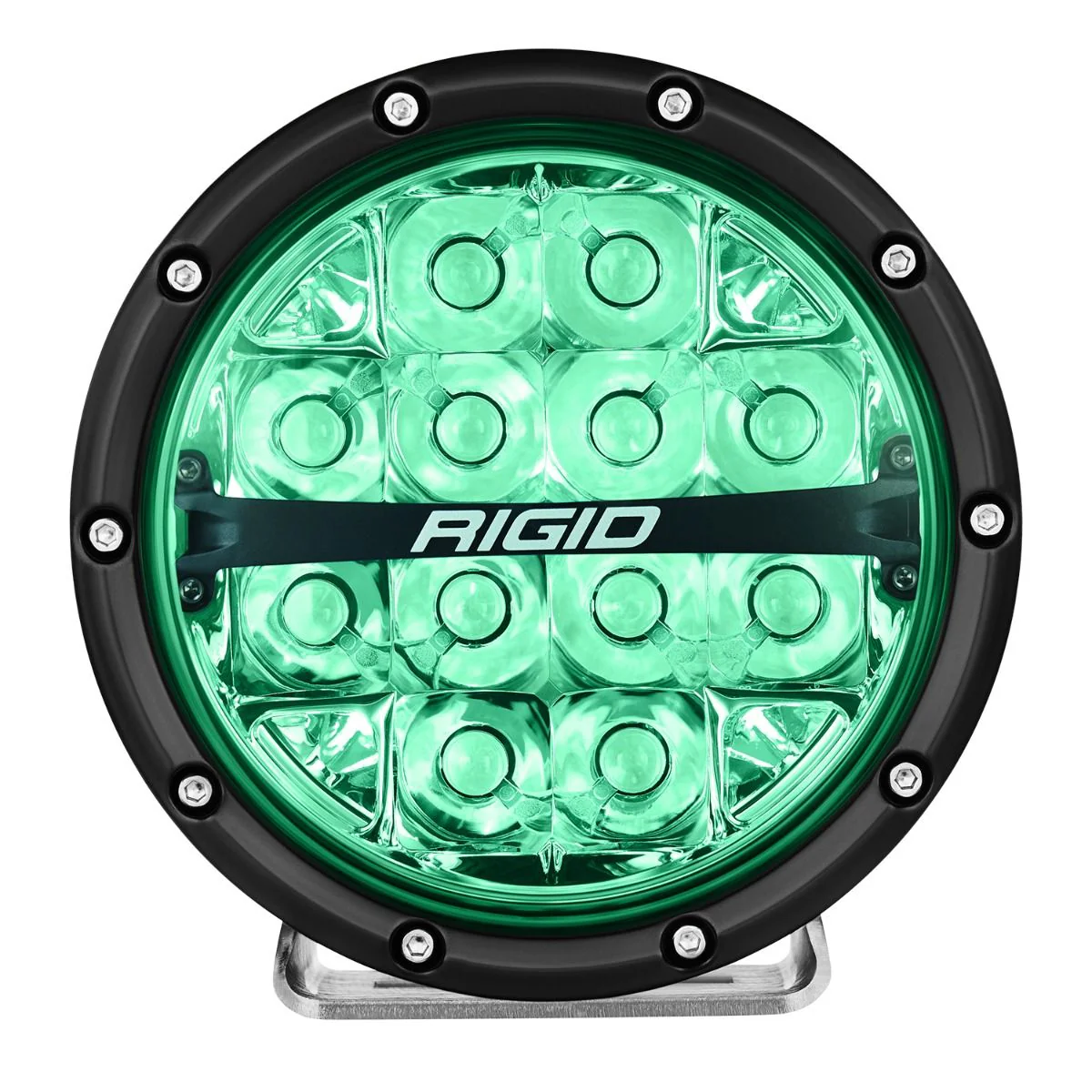 360-Series 6 Inch Off-Road Lamp Spot Beam RGBW Backlight Set of 2 Rigid Industries - Image 3