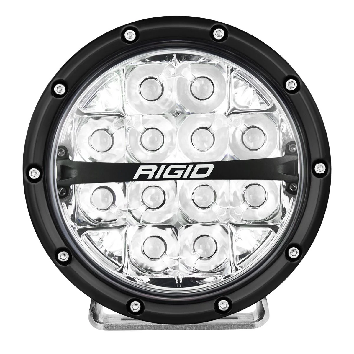360-Series 6 Inch Off-Road Lamp Spot Beam RGBW Backlight Set of 2 Rigid Industries - Image 6