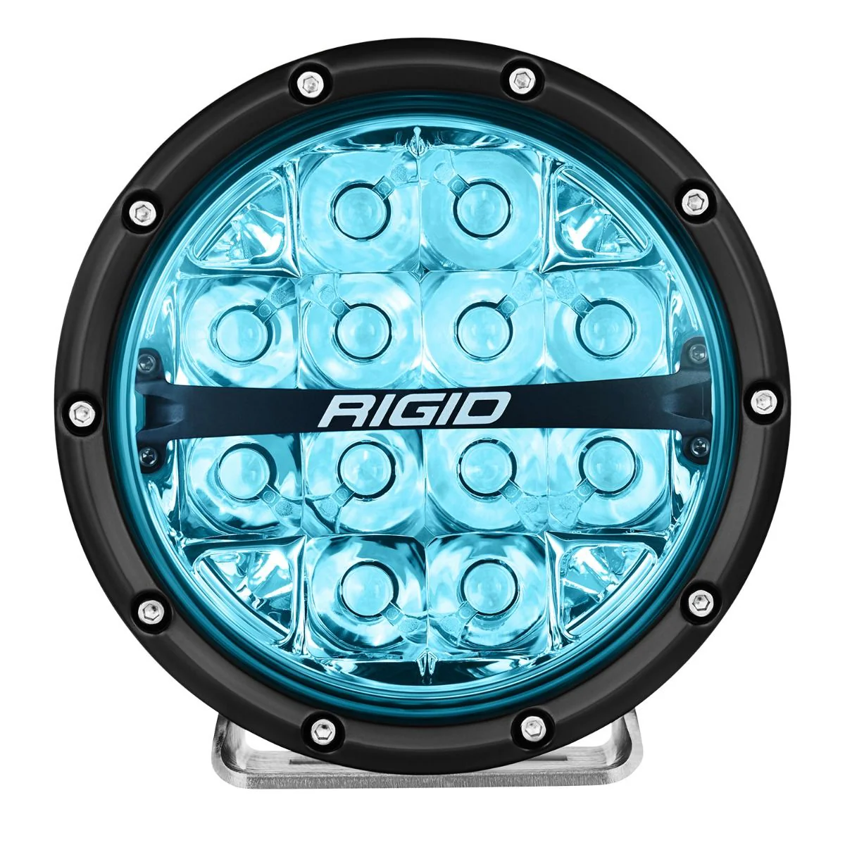 360-Series 6 Inch Off-Road Lamp Spot Beam RGBW Backlight Set of 2 Rigid Industries - Image 8