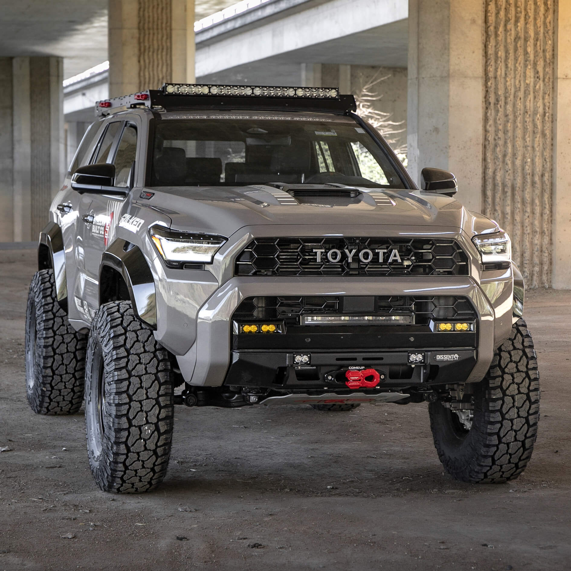 6th Gen 4Runner Low Profile Winch Bumper - Image 3