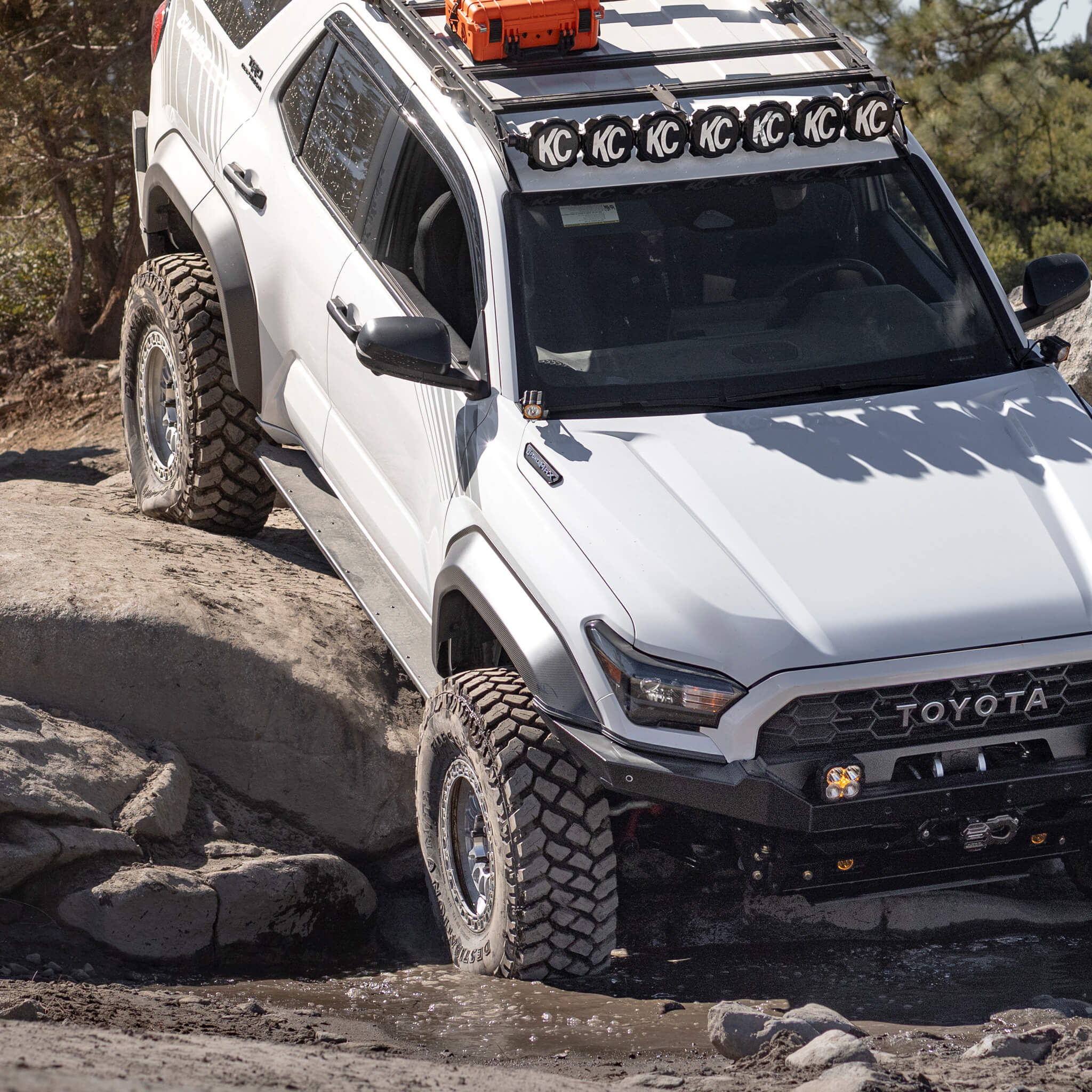 6th Gen 4Runner Rock Slider Steps - Image 3