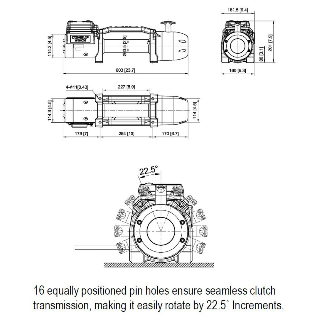 ComeUp Slim-Integrated 9.5rsi Trail Winch - Image 5