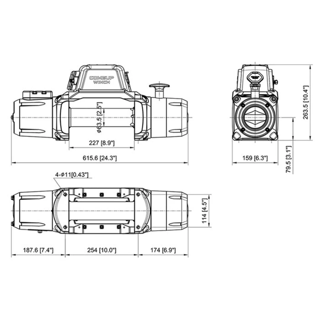 ComeUp SOLO 9.5rs Trail Edition Winch - Image 5