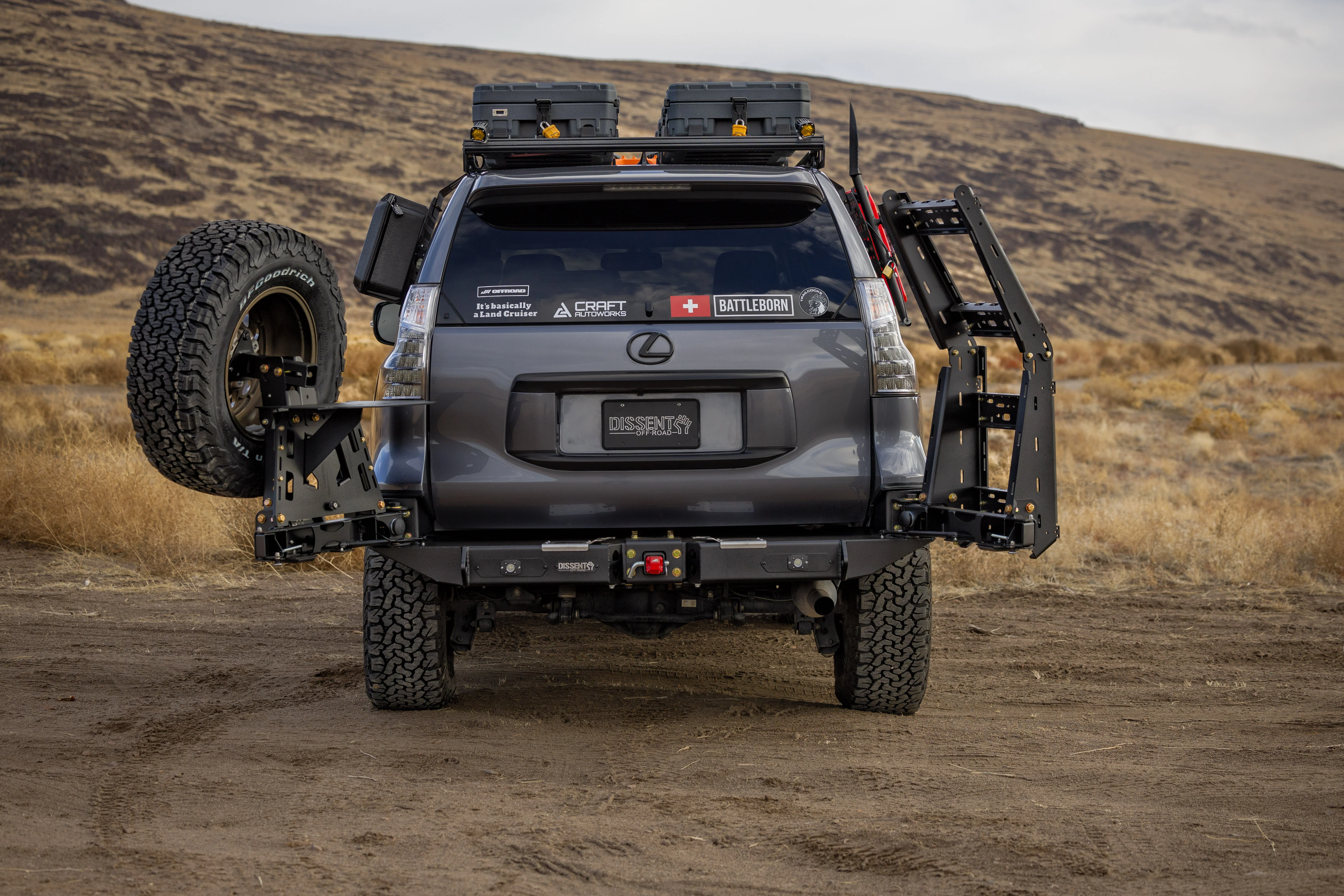GX460 Modular Rear Bumper - Image 4