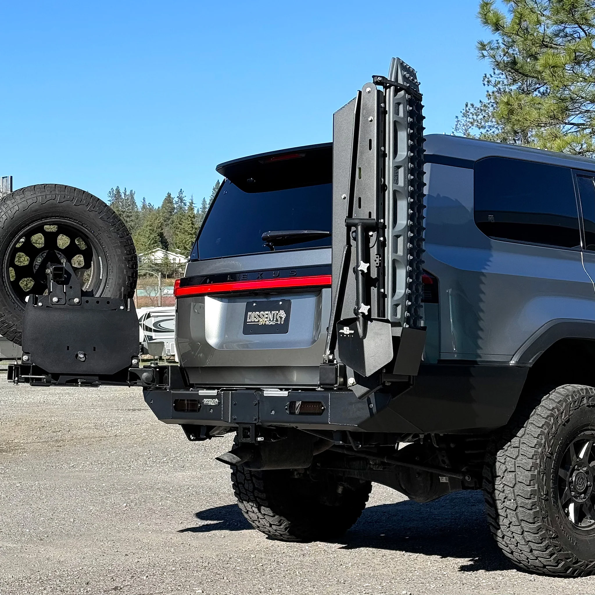 GX550 Dual Swing-out Modular Rear Bumper - Image 12