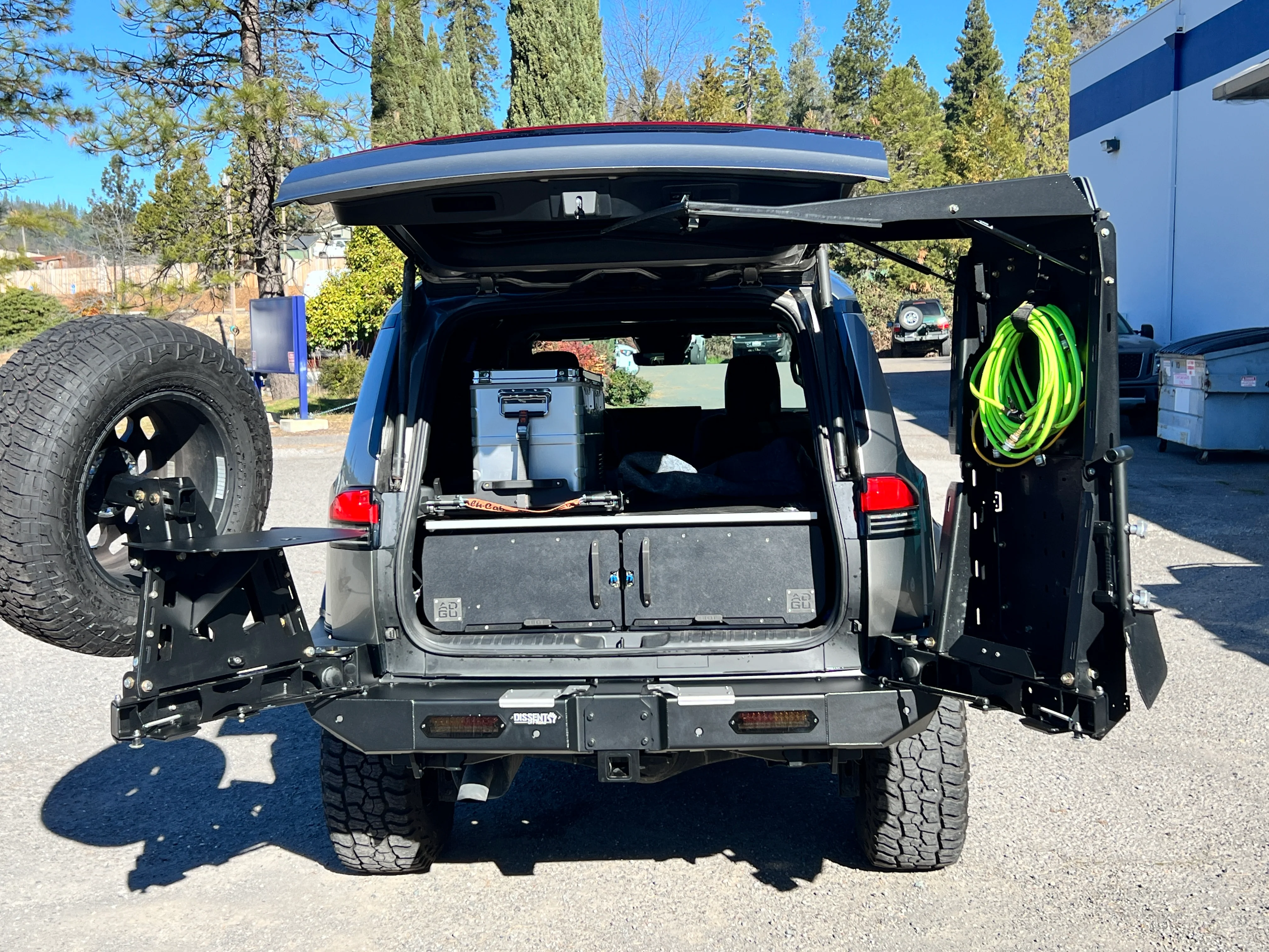 GX550 Dual Swing-out Modular Rear Bumper - Image 16