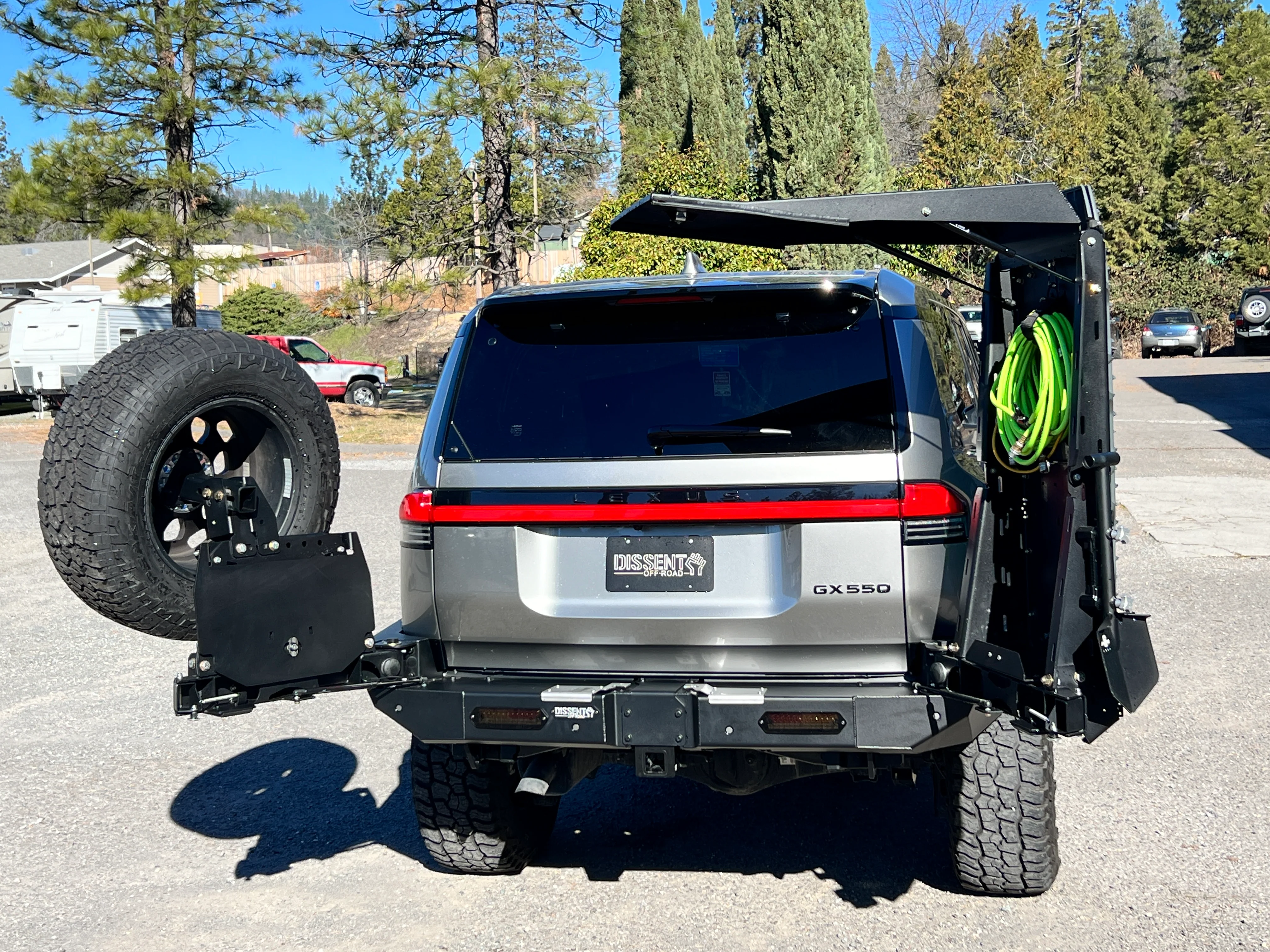 GX550 Dual Swing-out Modular Rear Bumper - Image 17