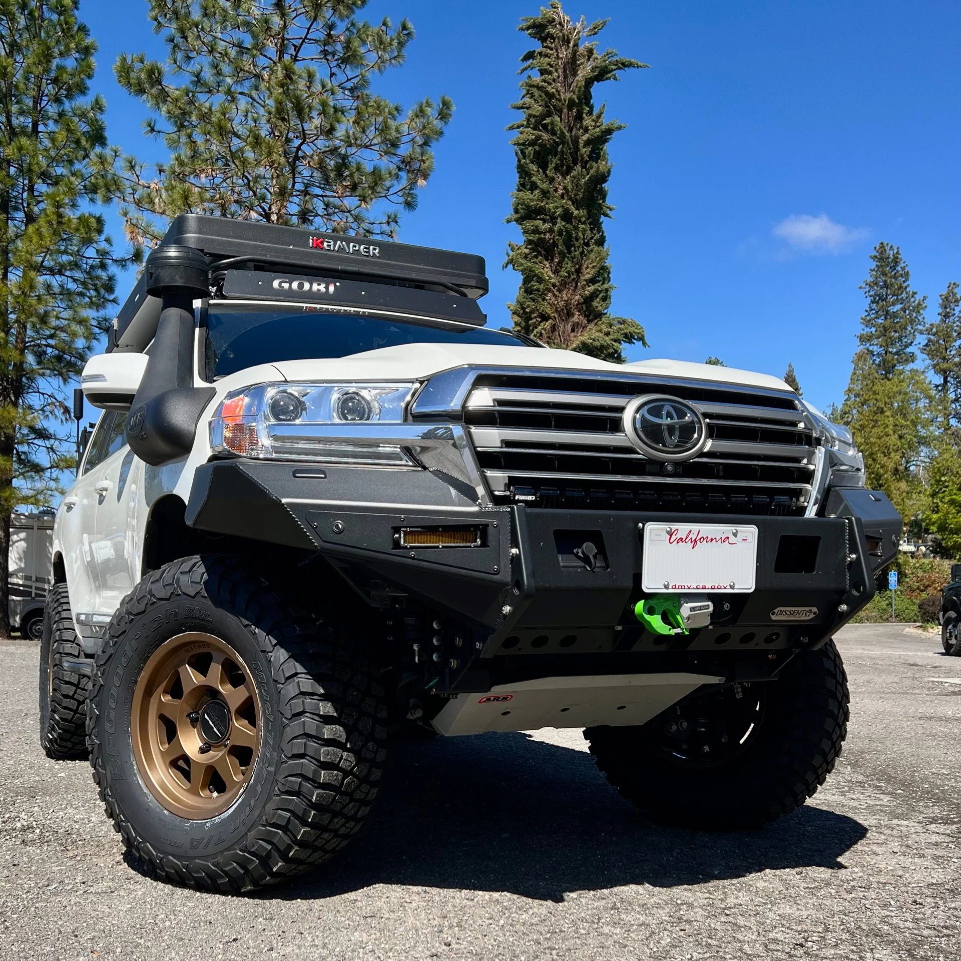 LC200 Full Replacement Modular Front Bumper (2016+) - Image 11