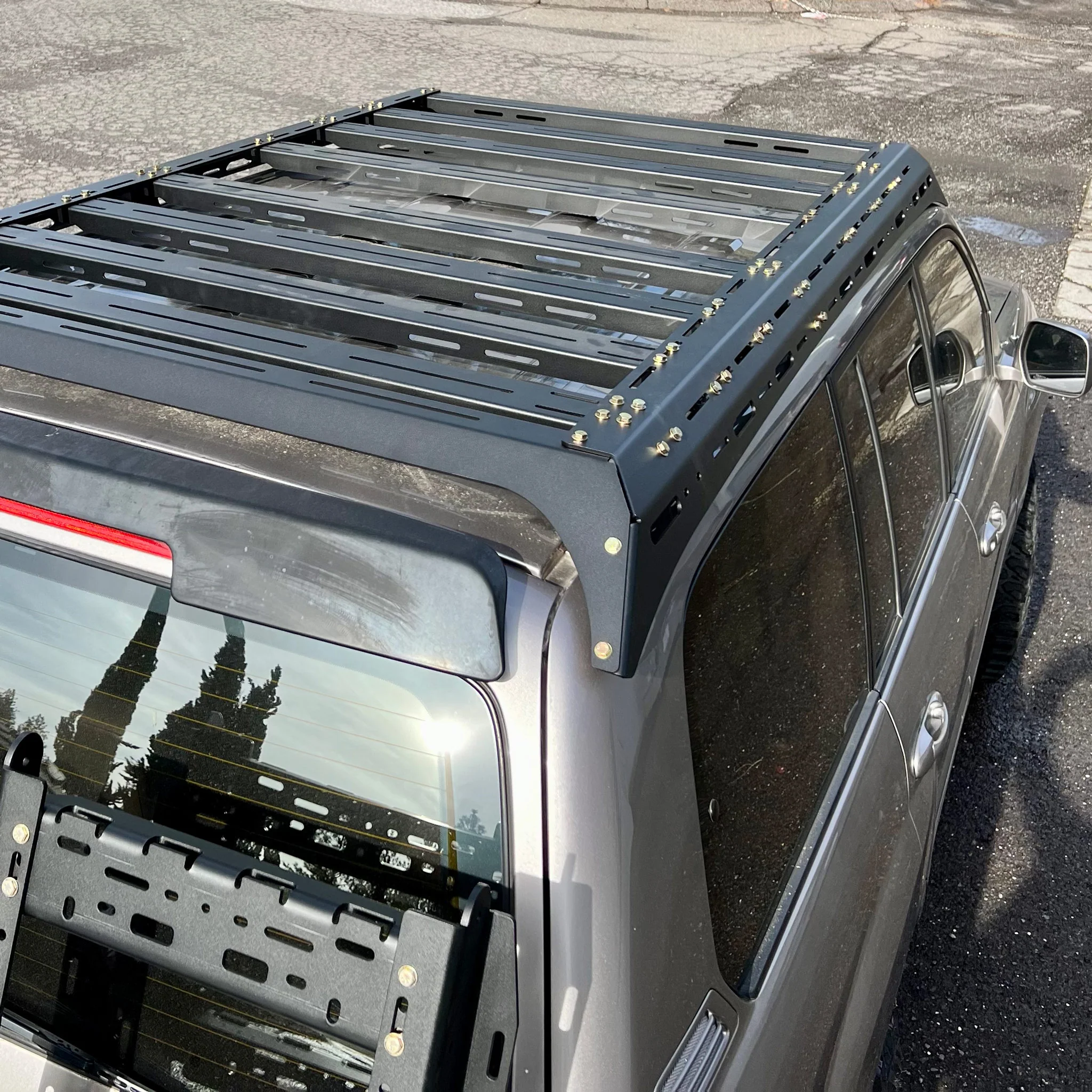 LC100 Aluminum roof rack - Image 2