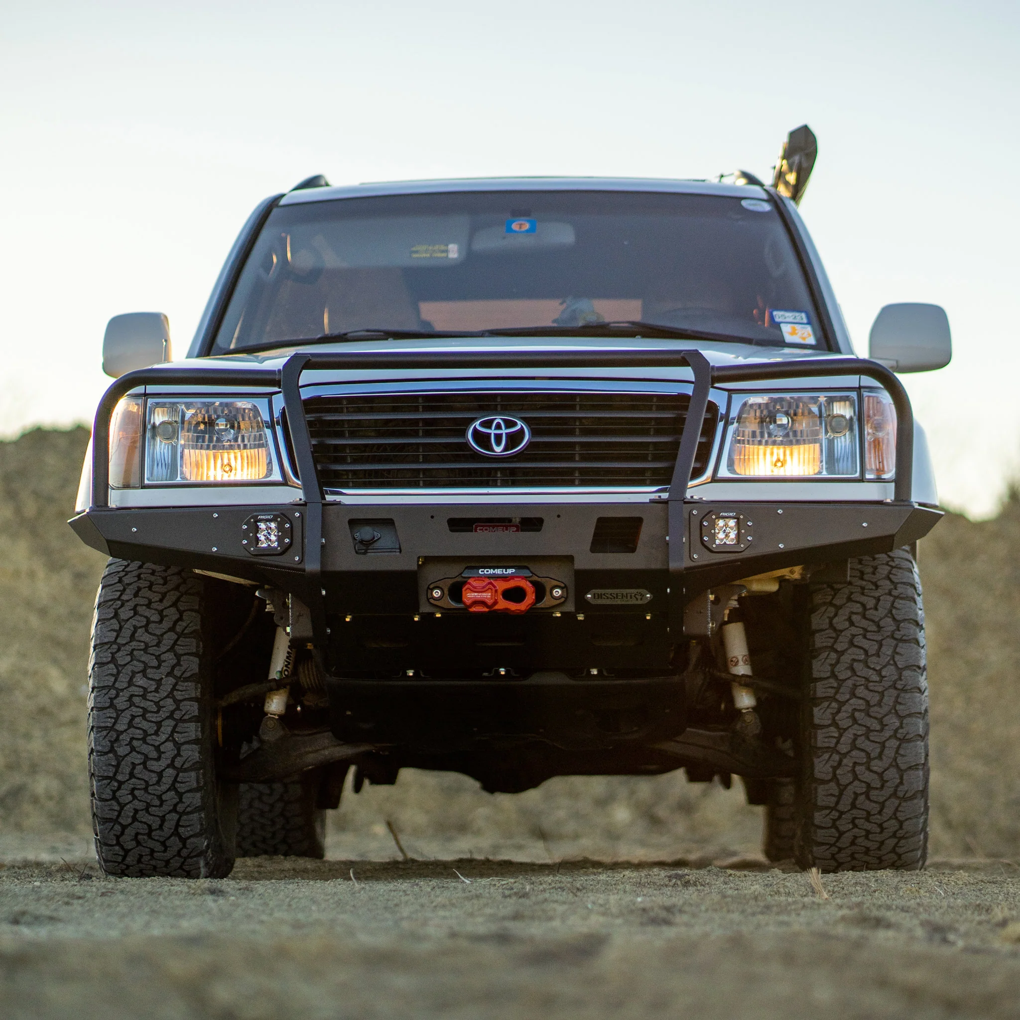 LC100/LX470 Ultra-high Clearance Modular Front Bumper - Image 26