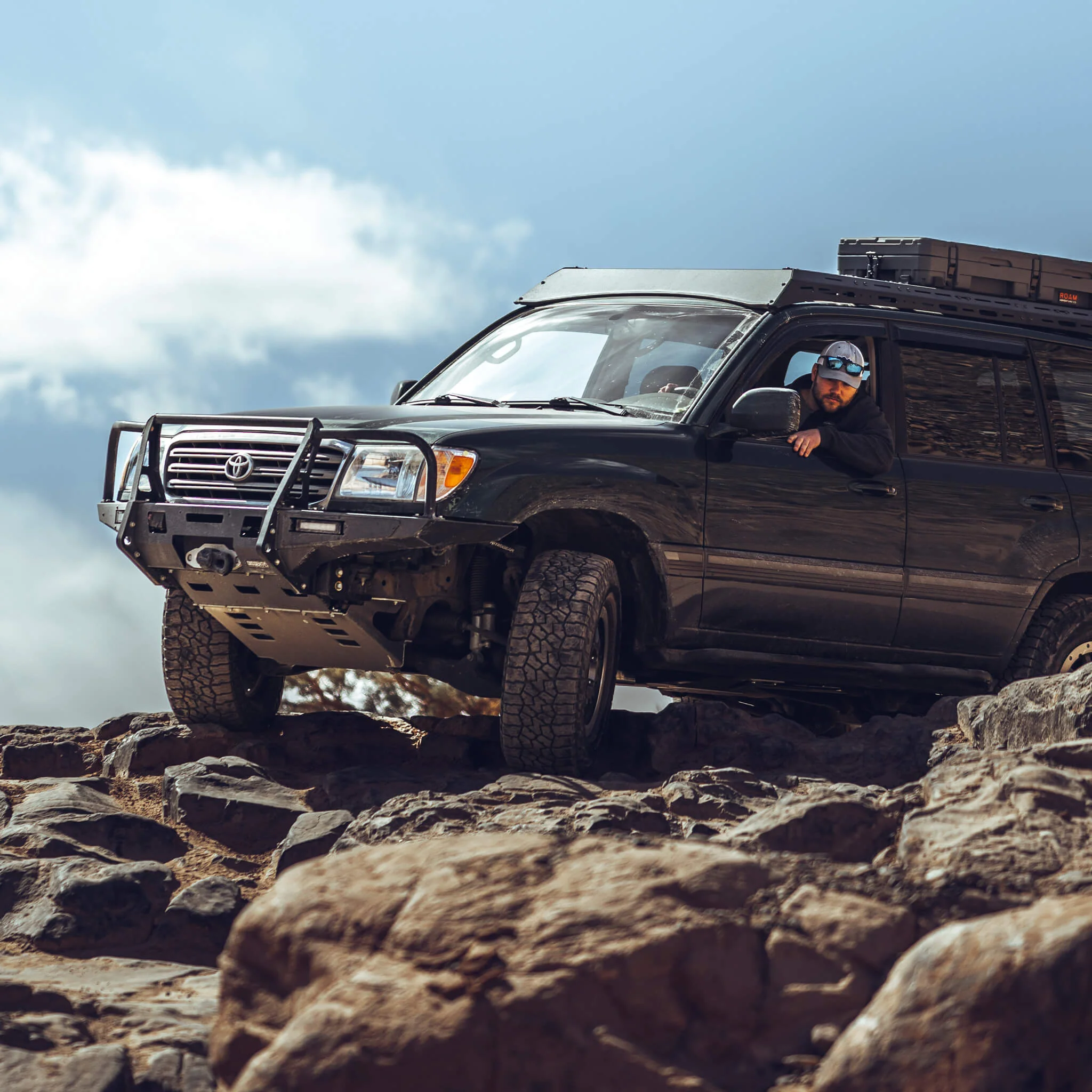 LC100/LX470 Ultra-high Clearance Modular Front Bumper - Image 3