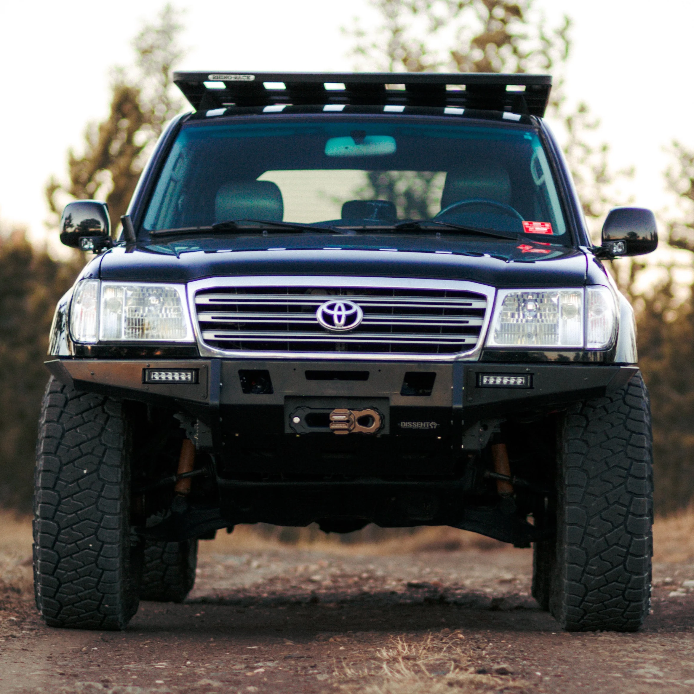 LC100/LX470 Ultra-high Clearance Modular Front Bumper - Image 4