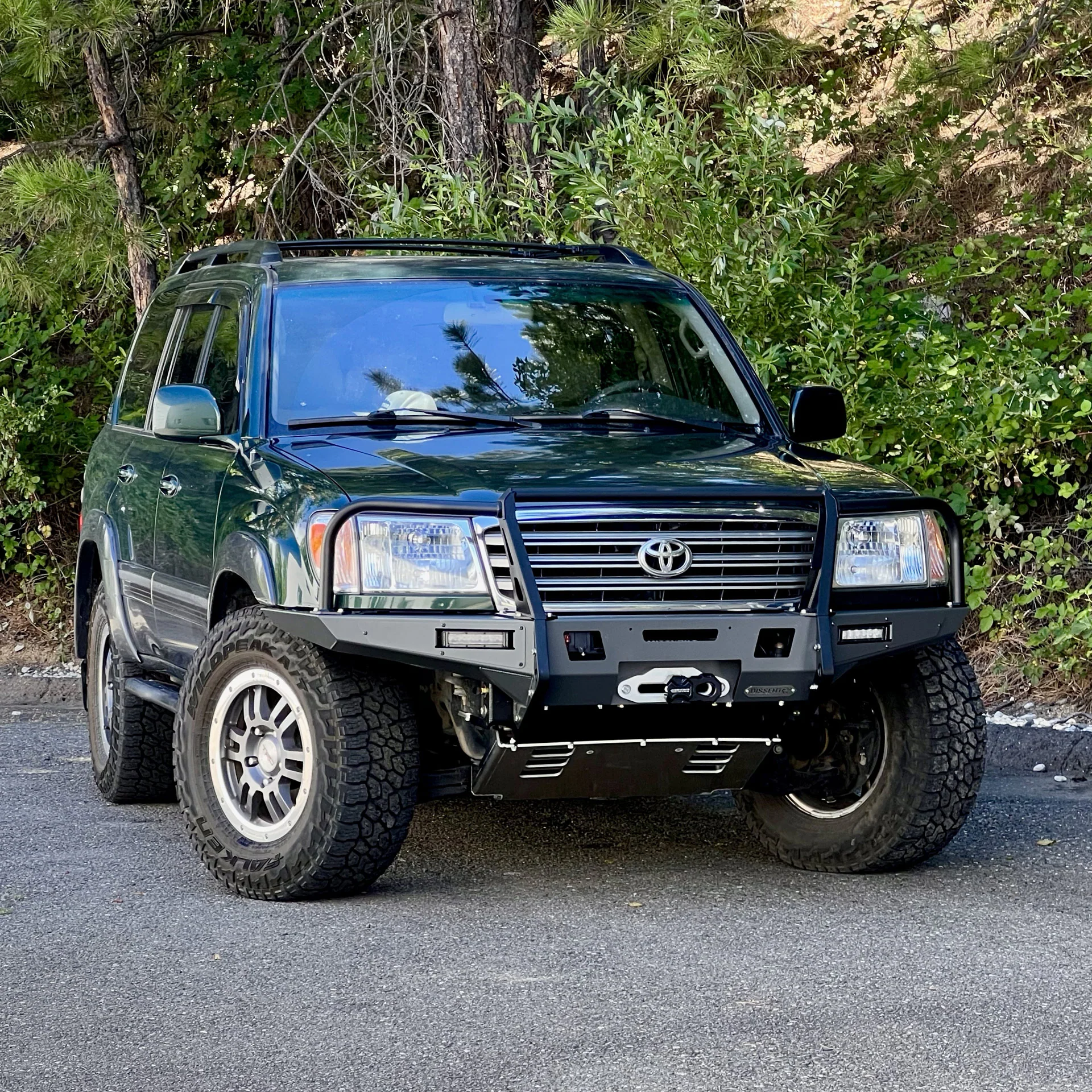 LC100/LX470 Ultra-high Clearance Modular Front Bumper - Image 6