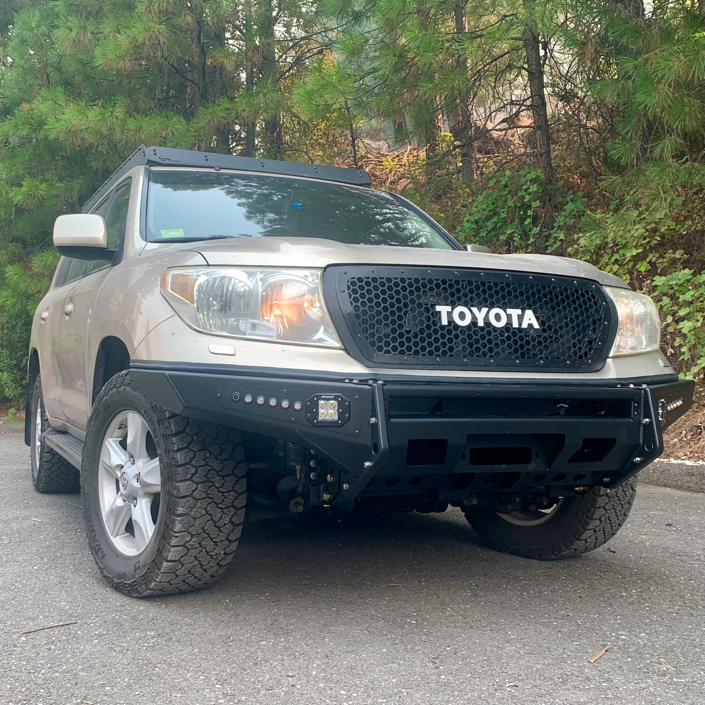 LC200 Low Profile Modular Front Bumper - Image 13