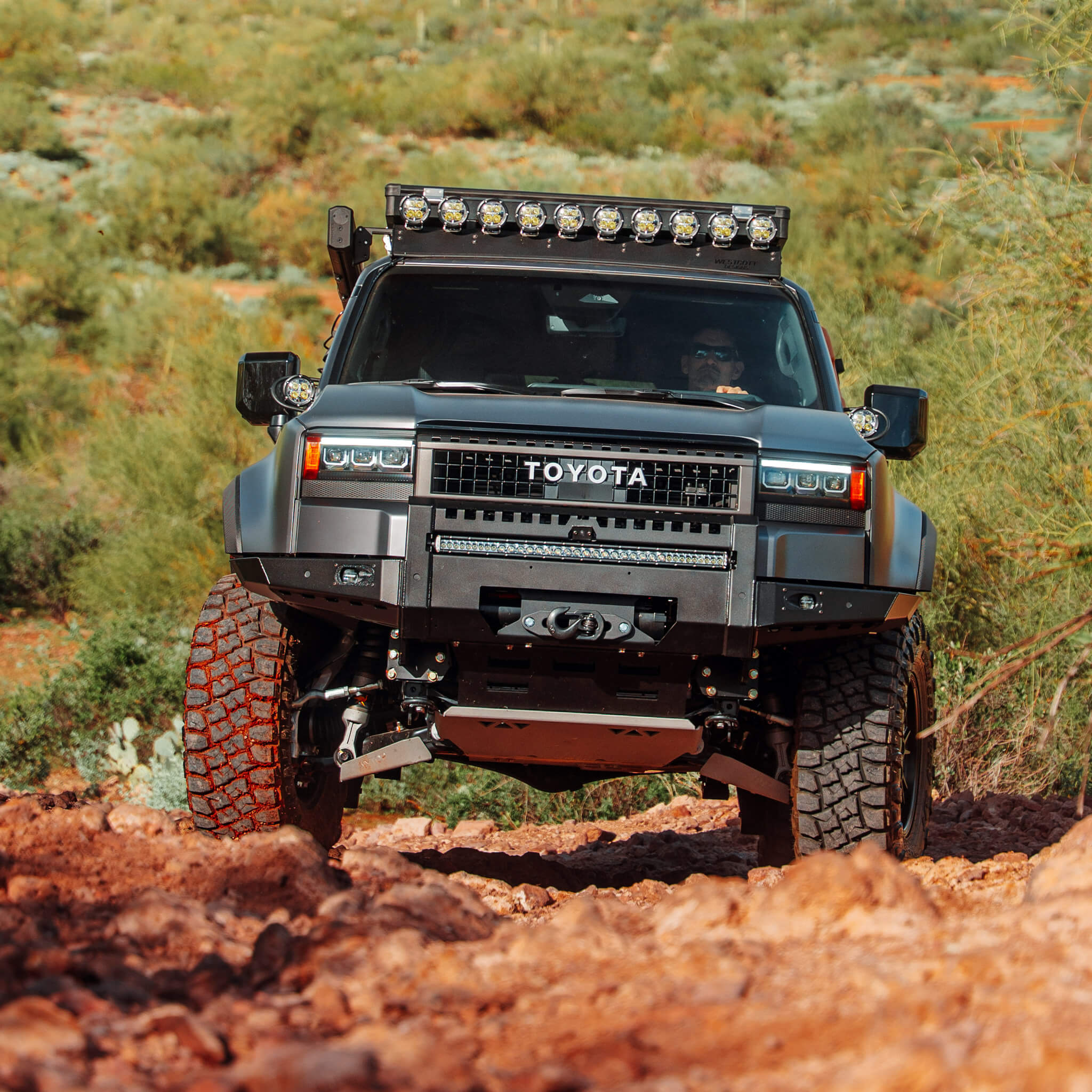 2024+ Land Cruiser 250 Modular Front Winch Bumper LC250 - Image 4