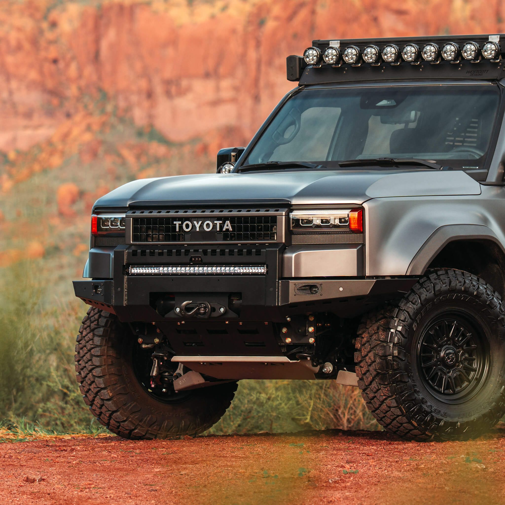2024+ Land Cruiser 250 Modular Front Winch Bumper LC250 - Image 7