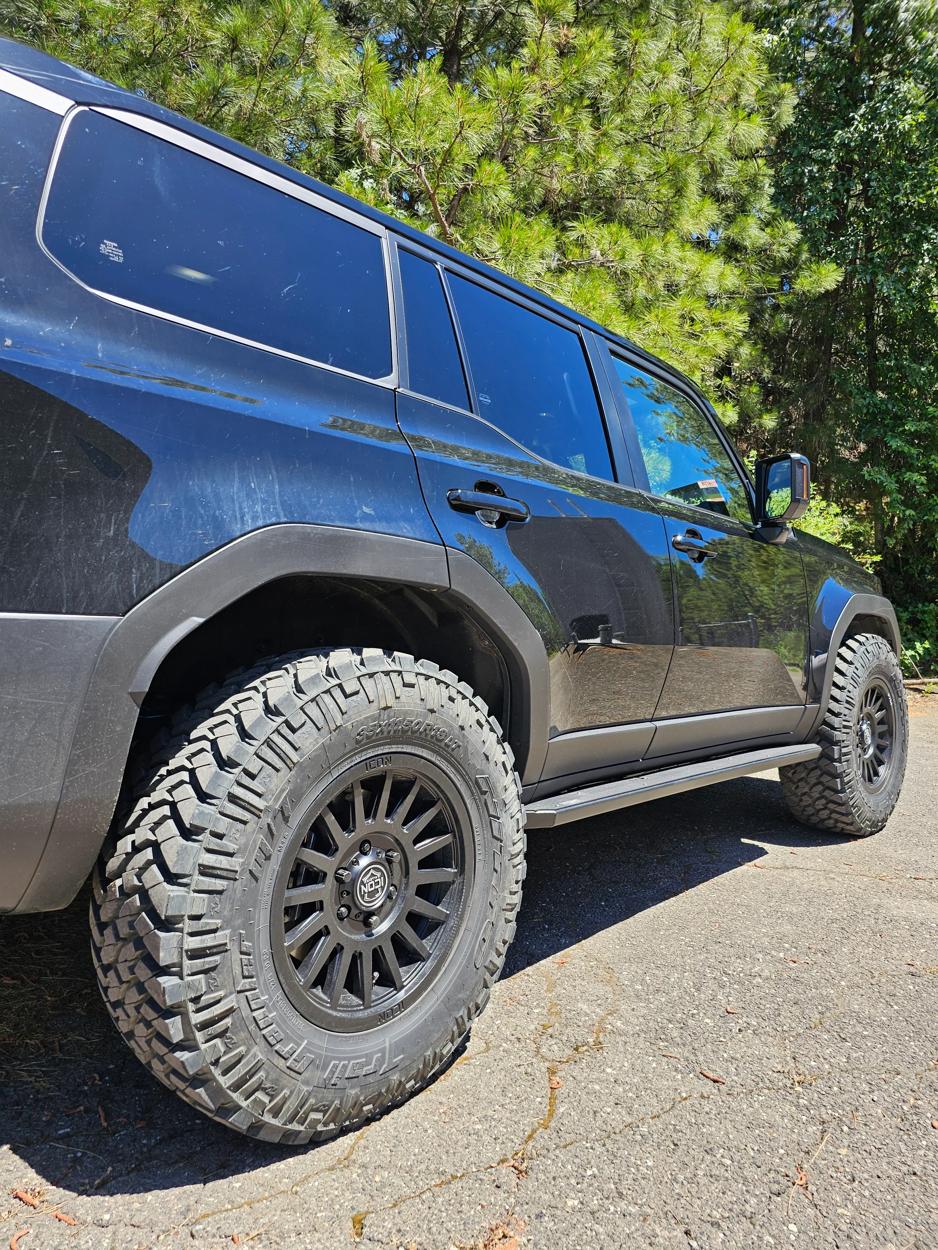 2024+ Land Cruiser 250 Rock Slider Steps LC250 - Image 14