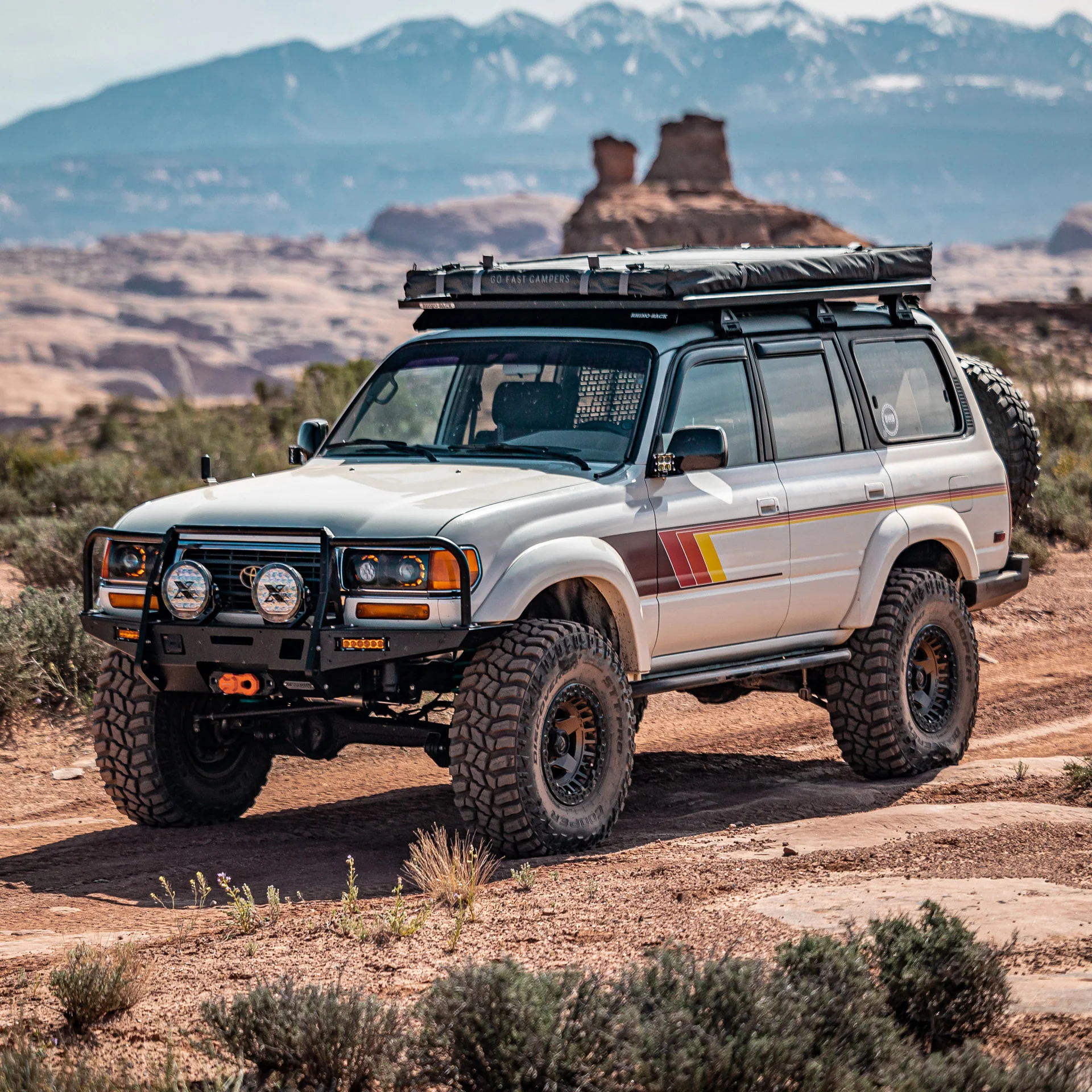 LC80 Ultra-High Clearance Modular Front Bumper - Image 4