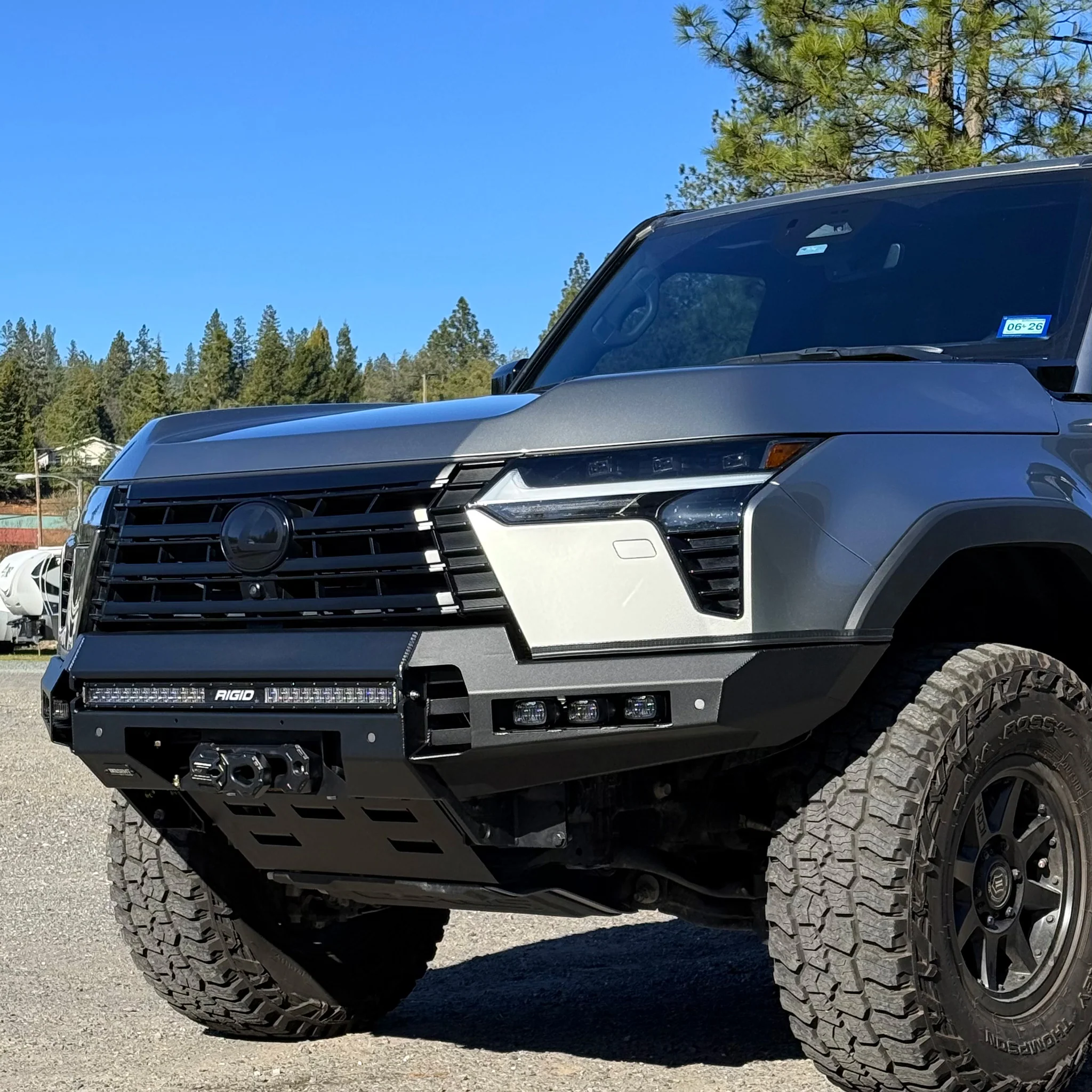 GX550 High Clearance Winch Bumper - Image 11
