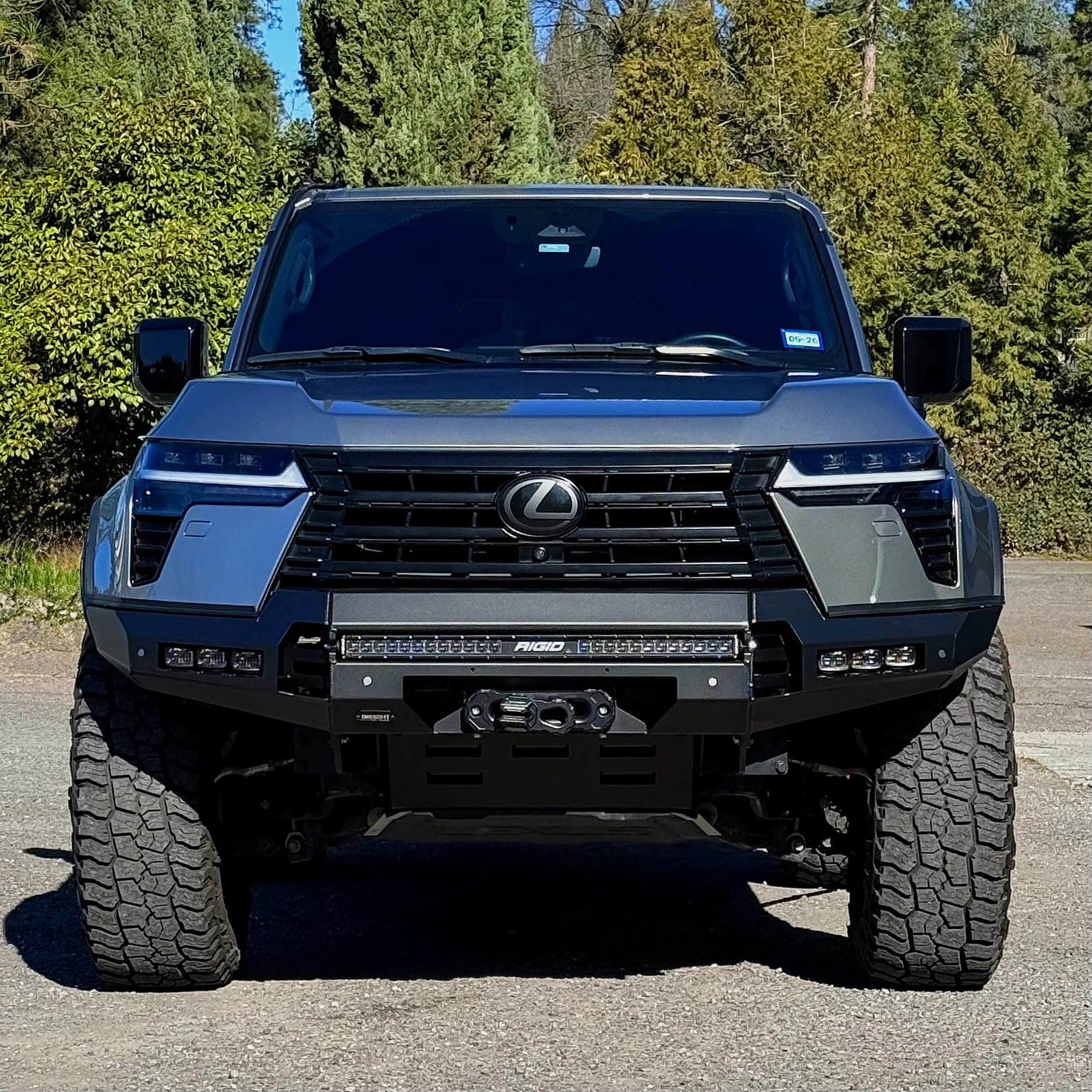 GX550 High Clearance Winch Bumper - Image 12