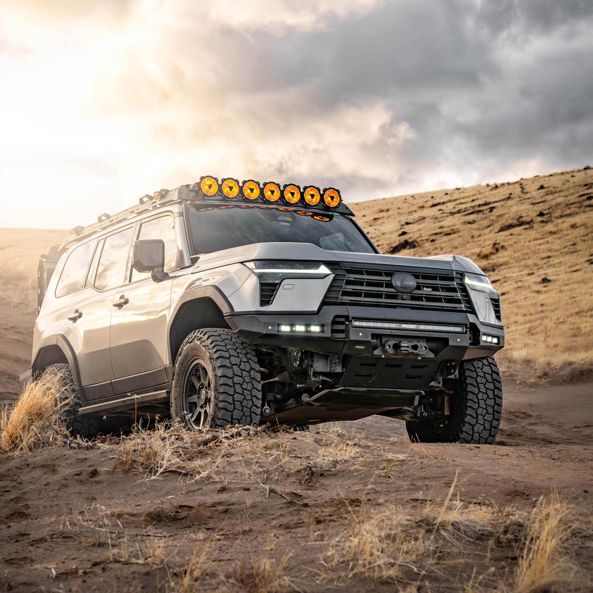 GX550 High Clearance Winch Bumper - Image 2