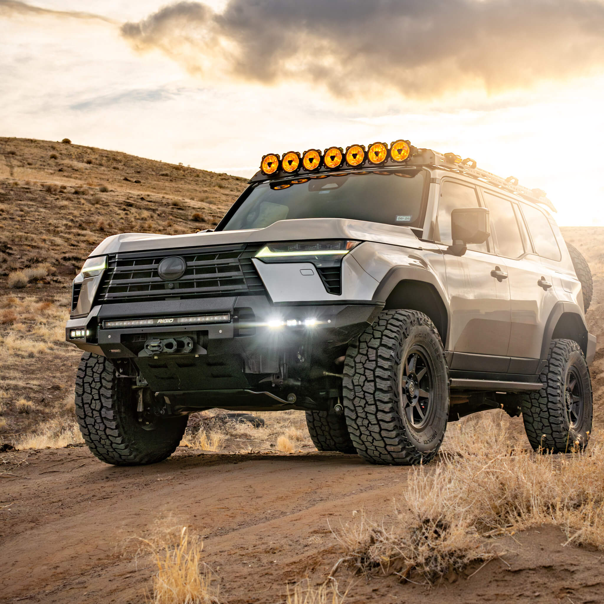 GX550 High Clearance Winch Bumper - Image 7