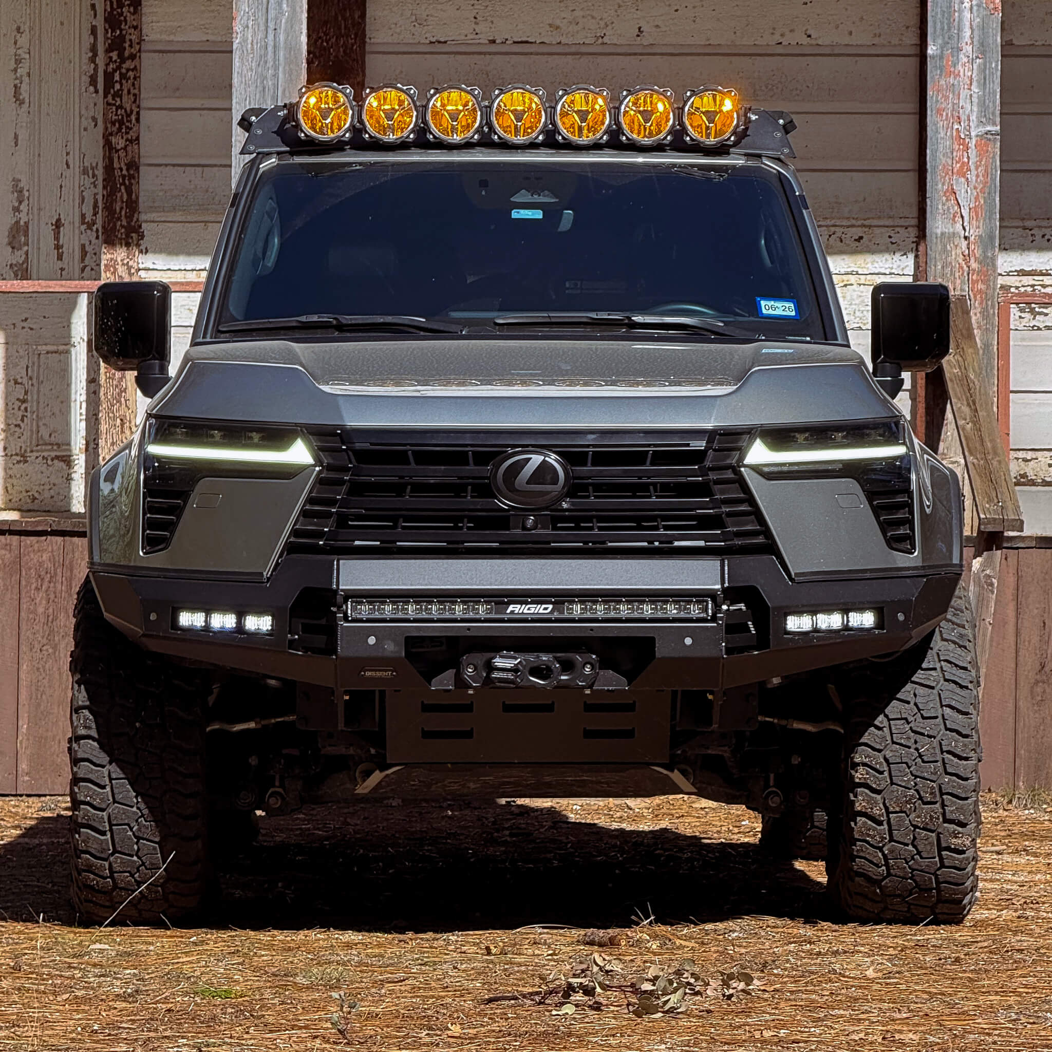 GX550 High Clearance Winch Bumper - Image 8