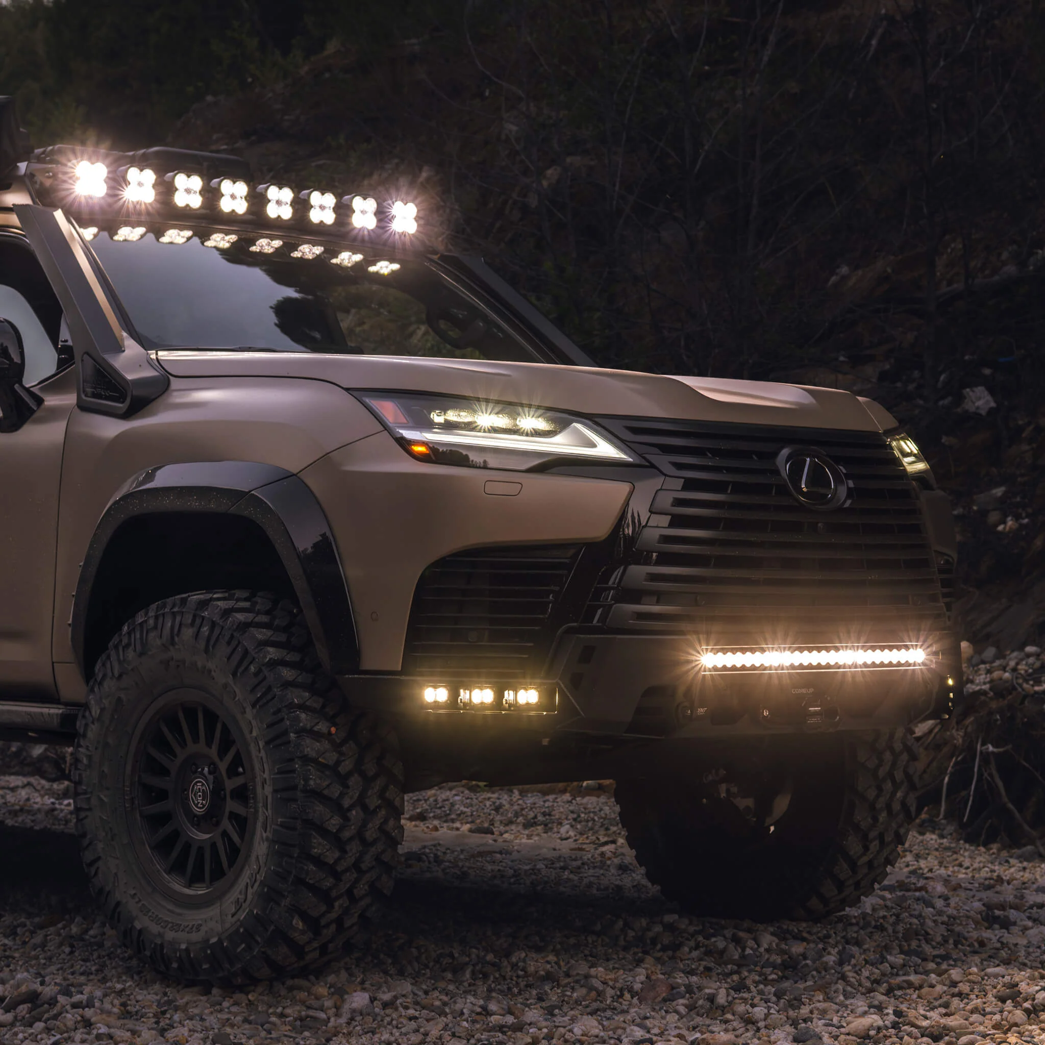 LX600 & LX700h Low-profile Front Winch Bumper - Image 7
