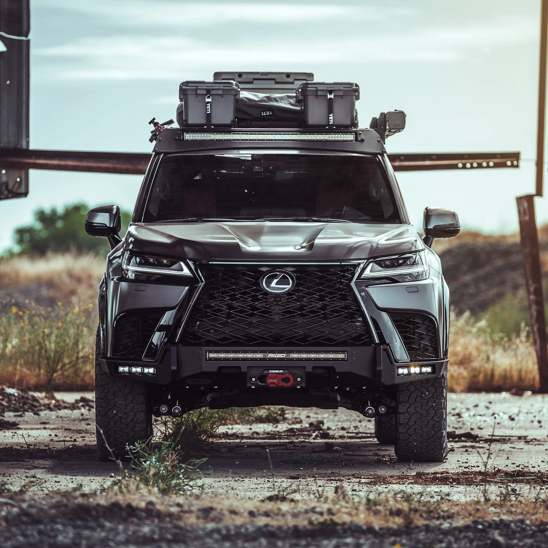 LX600 & LX700h Low-profile Front Winch Bumper - Image 8