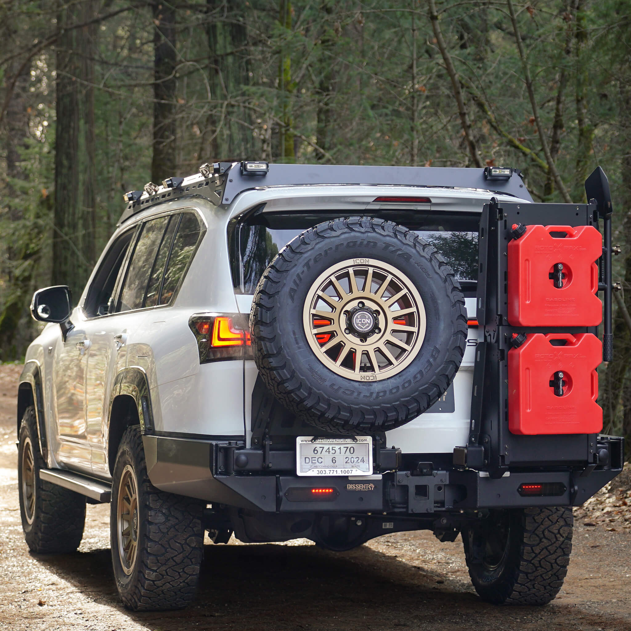 LX600 & LX700h Easy-Install Modular Roof Rack - Image 3