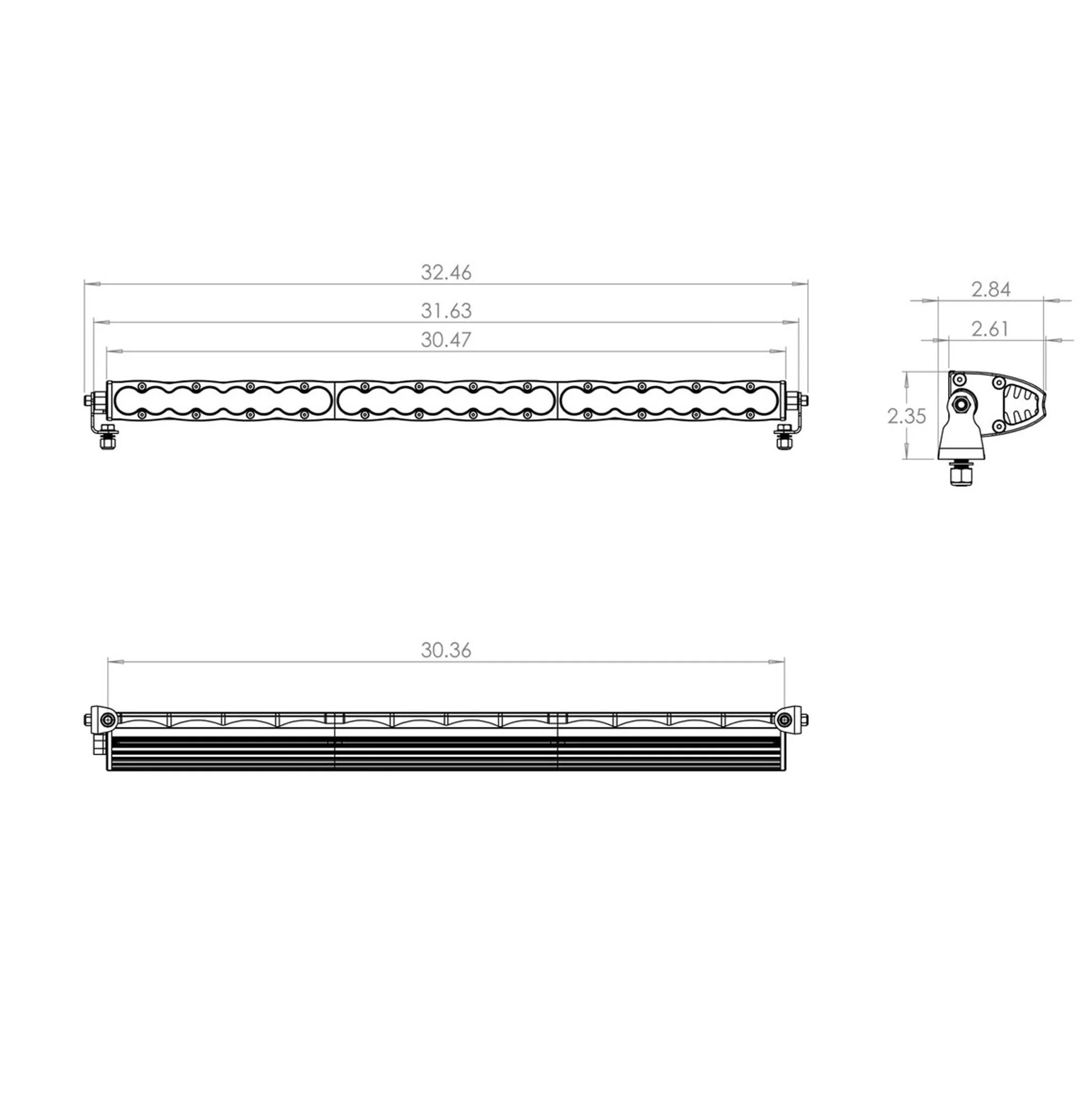 S8 LED Light Bar - 30 Inch - Baja Designs - Image 12