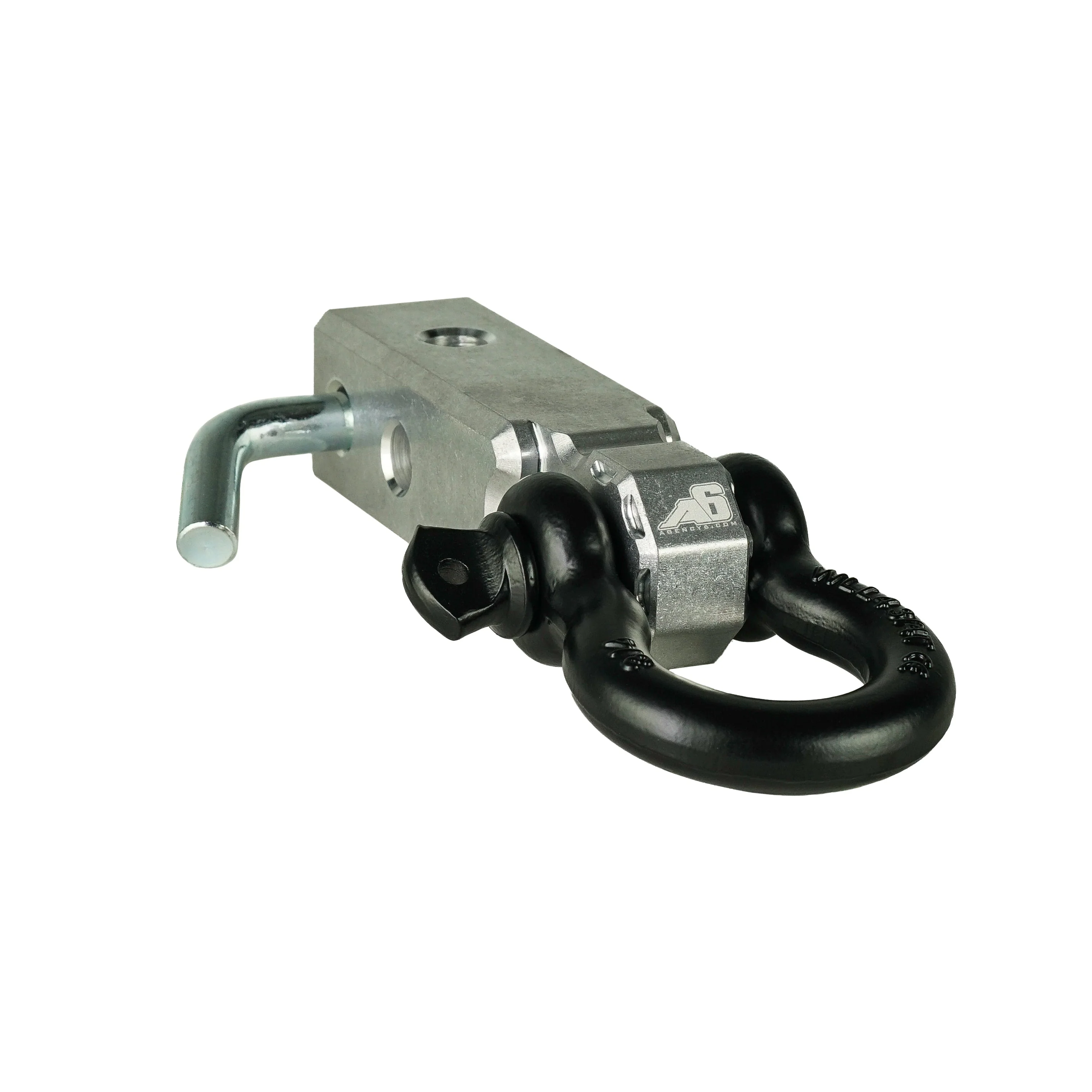 Hitch Shackle Block 2" Kit w/ D-Ring & Hitch Pin - Image 11