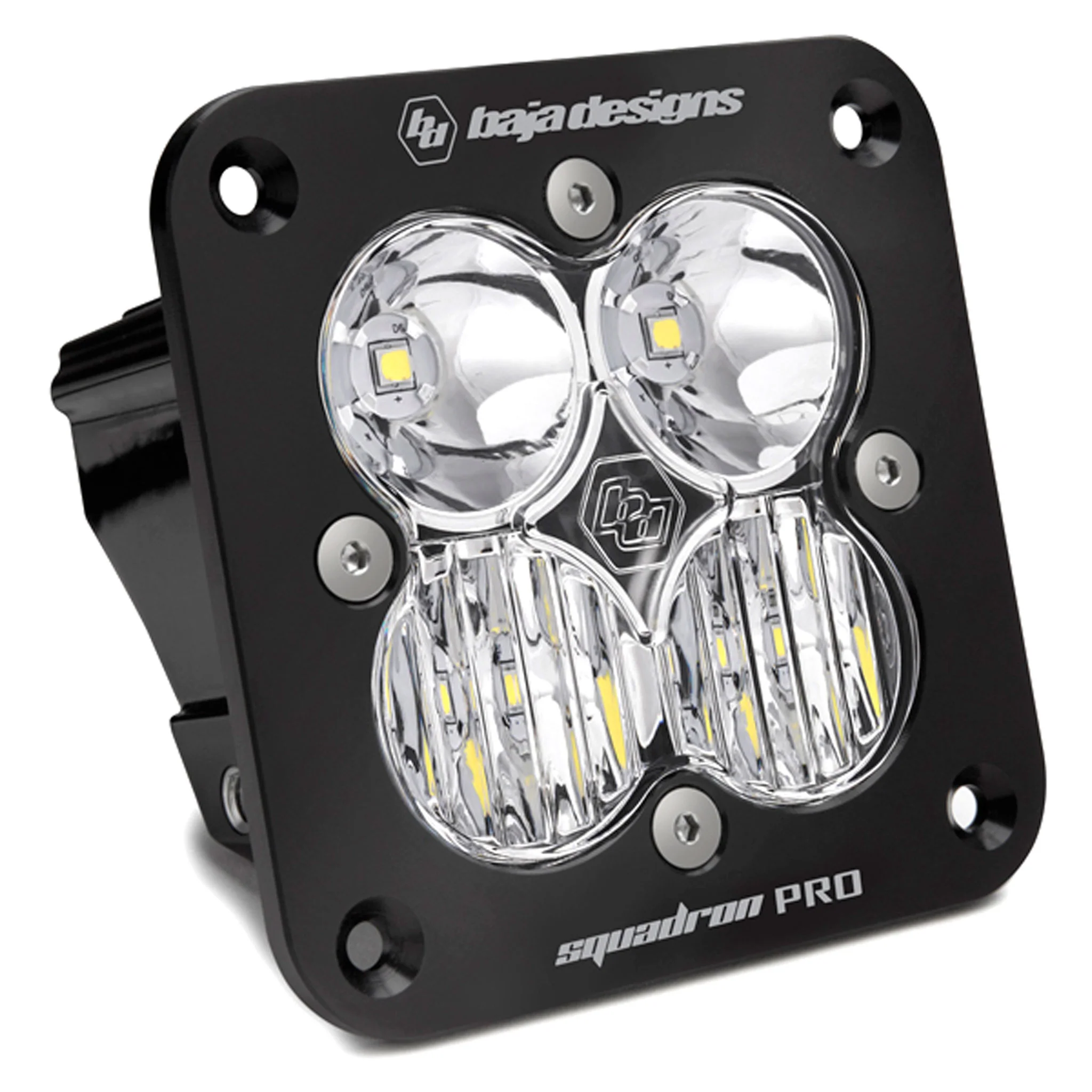 Squadron Pro Black Flush Mount LED Light Pods (Pair) - Baja Designs - Image 2