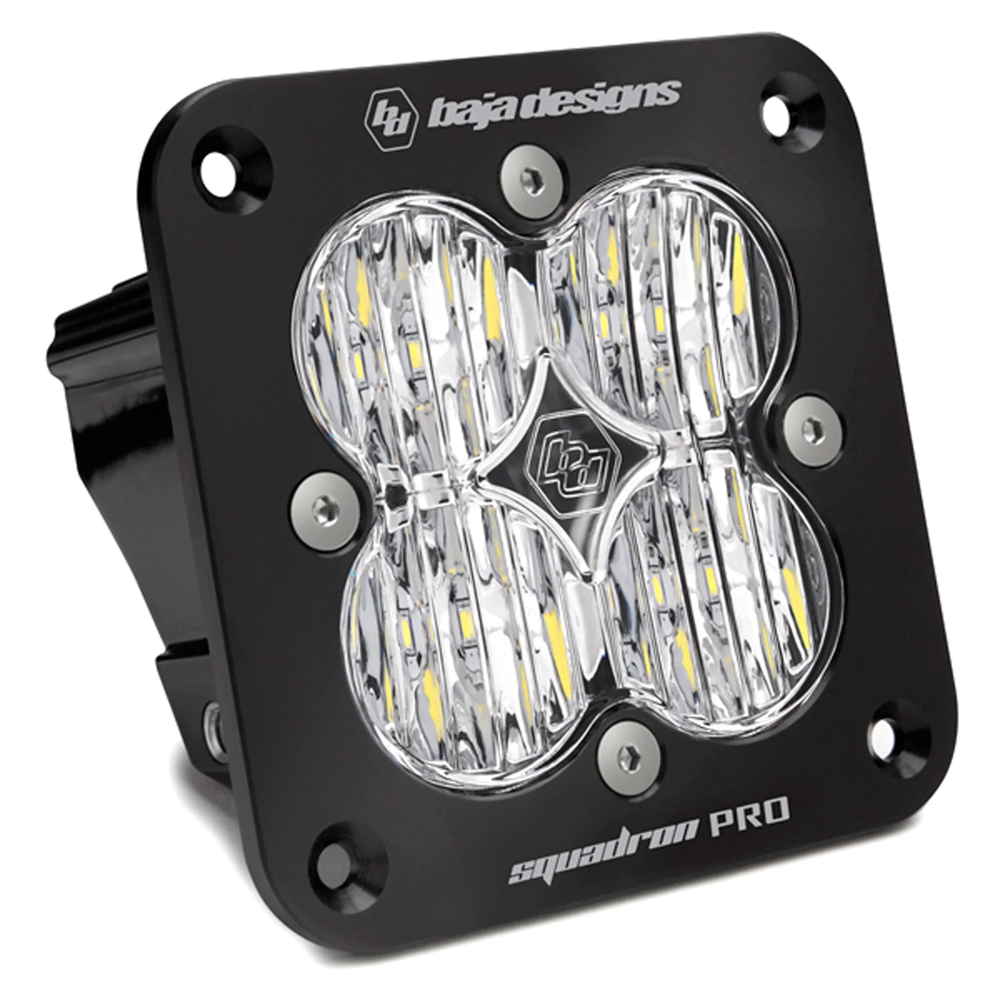 Squadron Pro Black Flush Mount LED Light Pods (Pair) - Baja Designs - Image 3