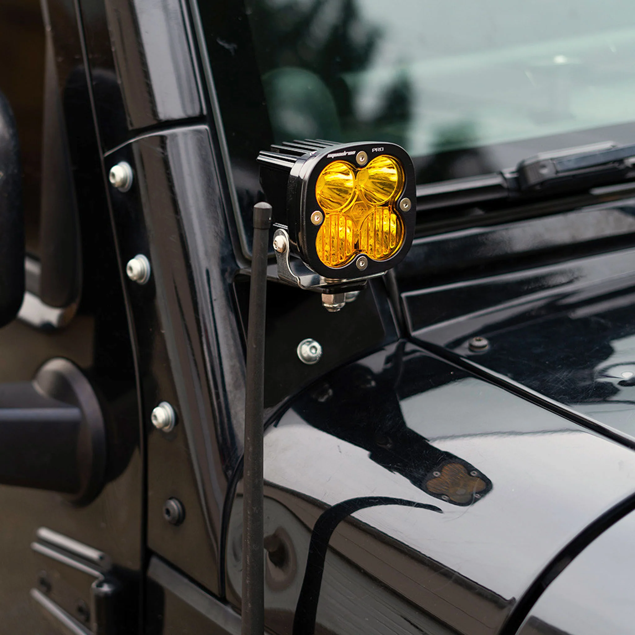 Squadron PRO Black LED Auxiliary Light Pod Pair - Baja Designs - Image 9