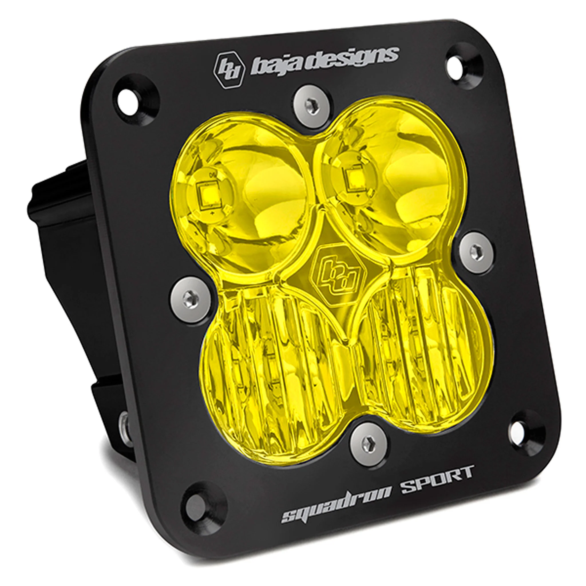 Squadron Sport Black Flush Mount LED Light Pod (Pair) - Baja Designs - Image 5